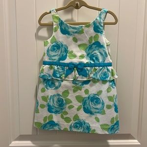 Janie and Jack - Floral cotton dress (never used)